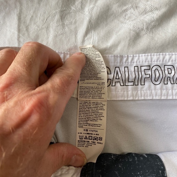 Old‎ Navy Green Flowers Men's Board Shorts Size 28 Swim Surf - Picture 6 of 11